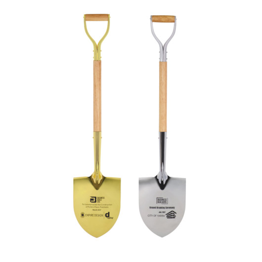 Custom Groundbreaking Ceremonial Shovels